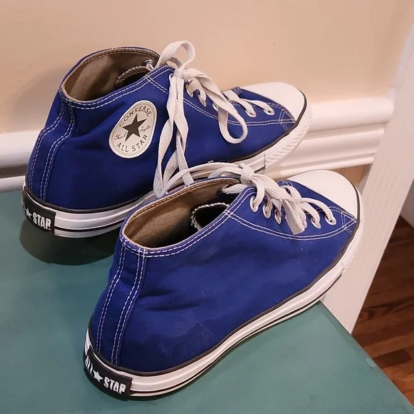 Converse All Stars hightops men's size 12 women's size 14 - Picture 3 of 9